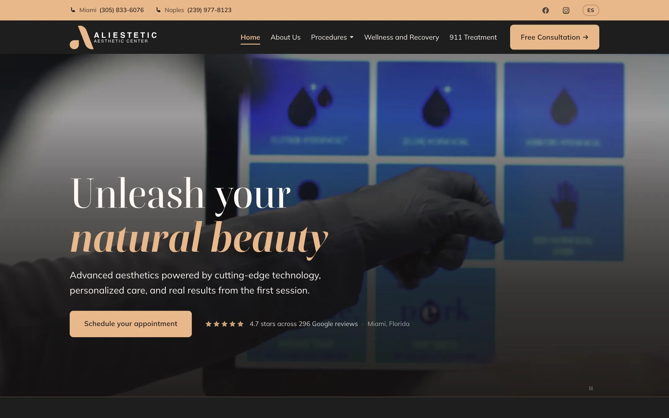 Aliestetic: Web