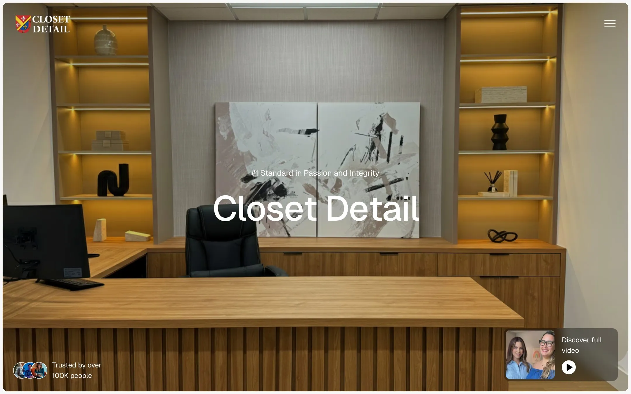 Closet Detail: Marca + Web